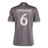 Maillot de Supporter Real Madrid Camavinga 6 Troisième 2024-25 Pour Homme